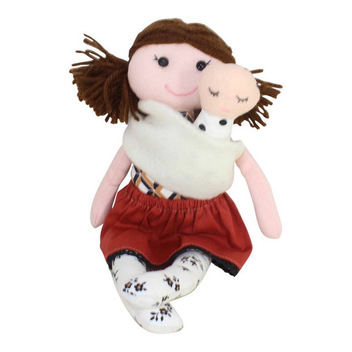 Collectible Bere’s Mommy & Me Eco-friendly Cotton Handmade Doll for wholesale by Evelyn Brooks