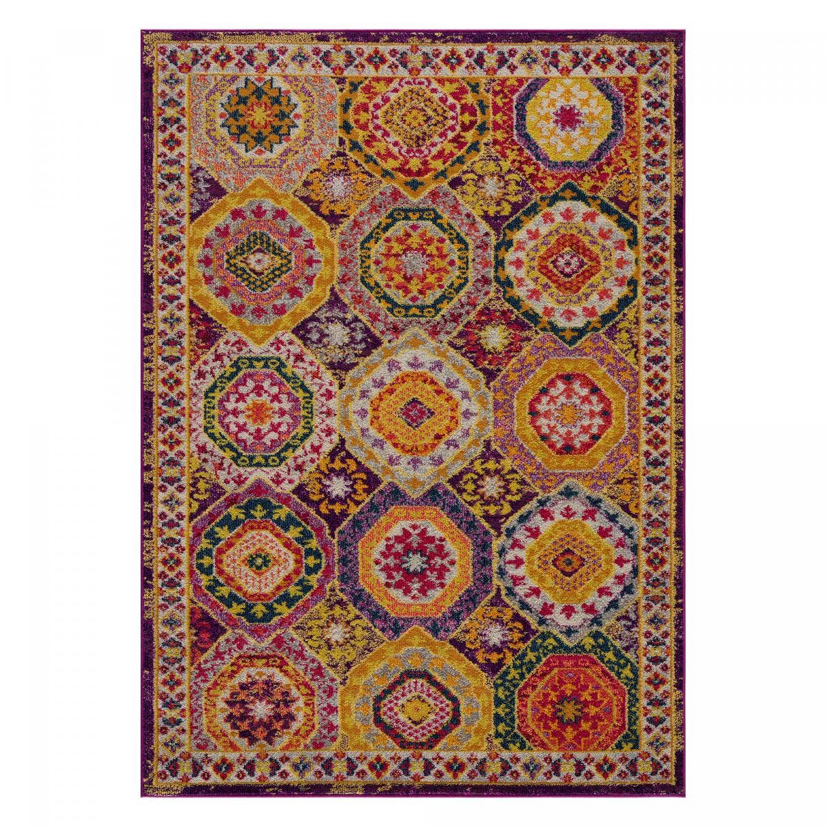O&Ko - Wholesale Rug Pad - Orient Style 120X170Cm Pecha Multicolor Rug0