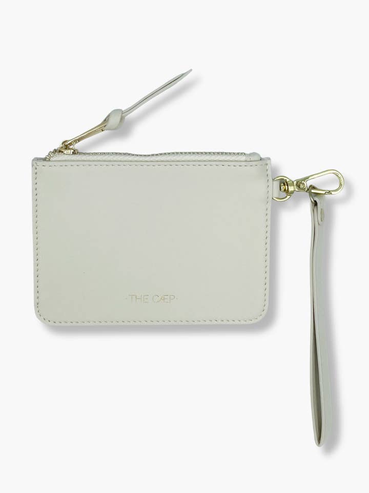 Off White Snap/Wrist Wallet for wholesale by THE CÆP