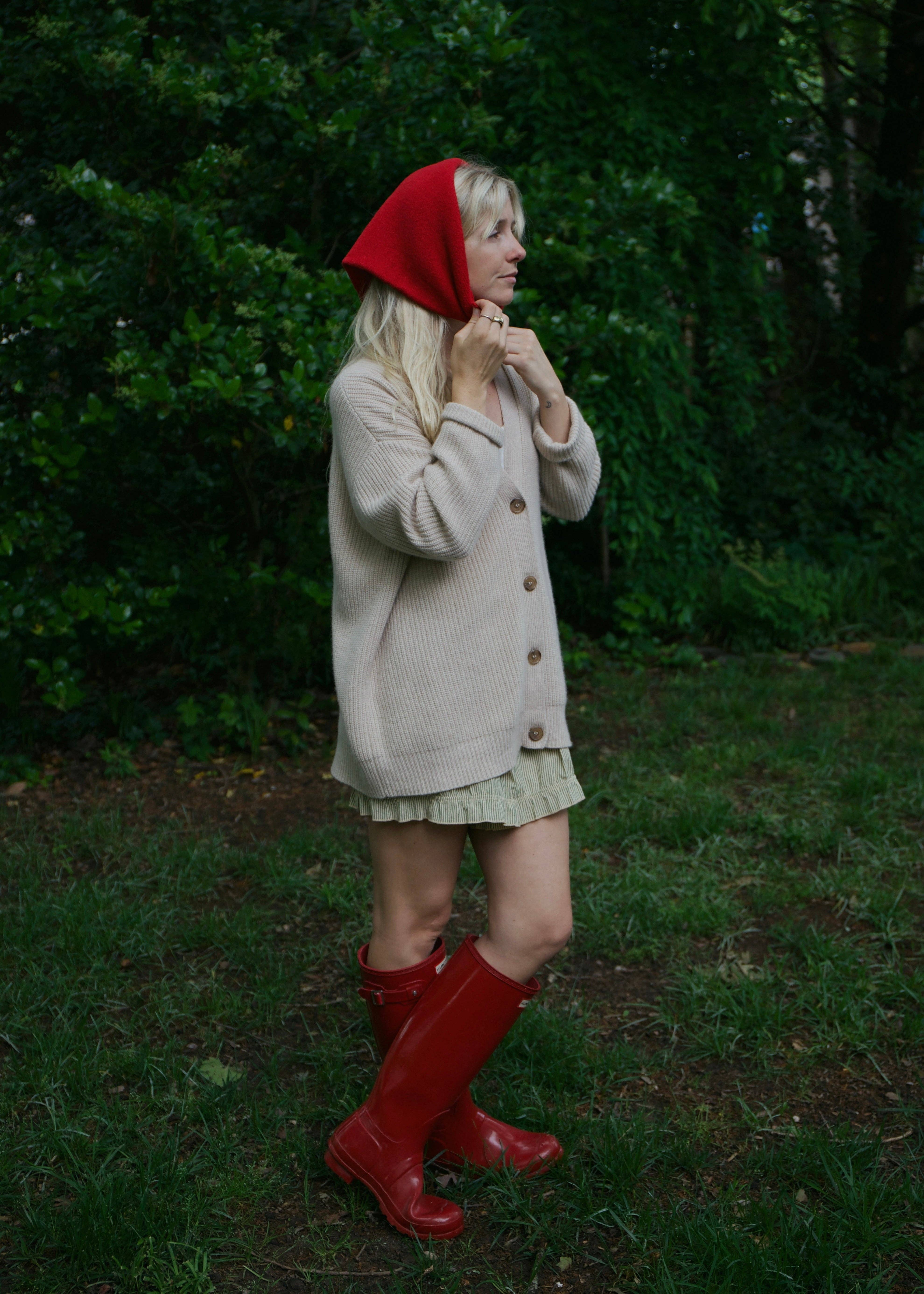 Beaten Path Co - Vendita all'ingrosso Sciarpa - Donna - SCIALLE TRIANGOLO FRAGOLA9