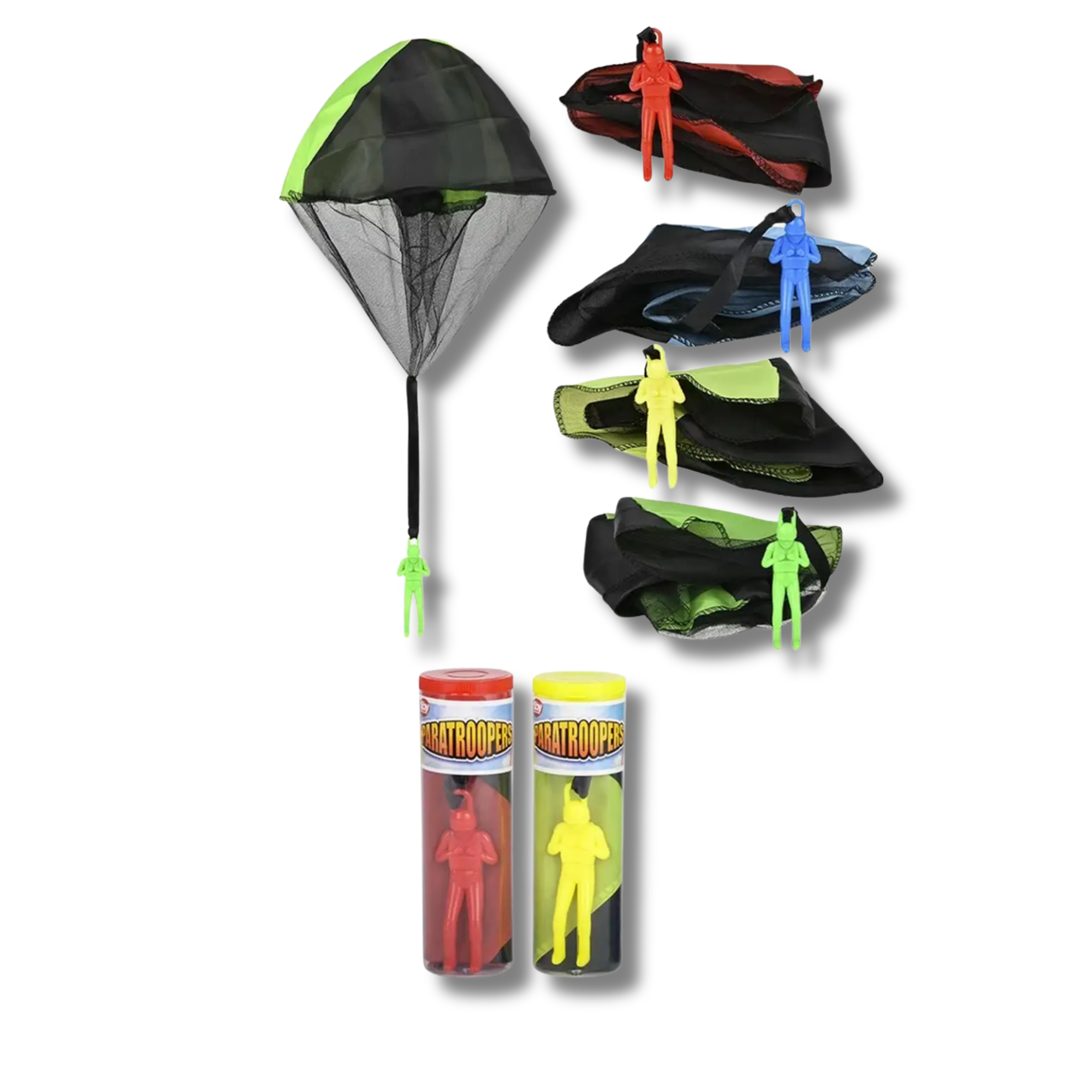 JSBlueRidge Toys - Wholesale Classic Toy - Kids - Mini Flying Parachute Funny Kids Toy- Assorted6