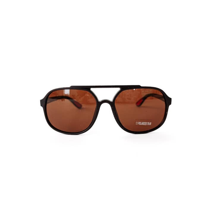 Pretty Simple - Wholesale Sunglasses - Women's - Amber Aviator Sunglasses