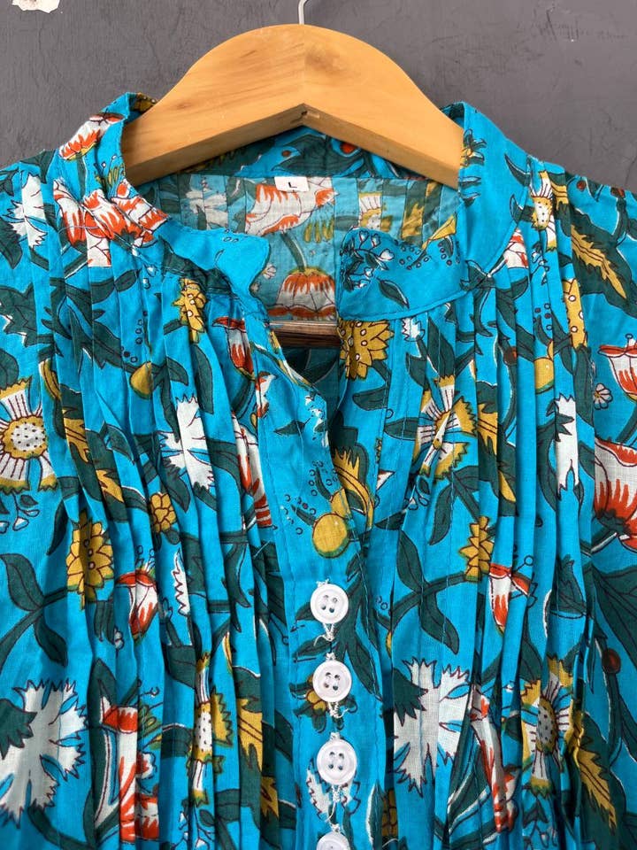 bhavnas boutique – wholesale Tunic – Women’s – Beautiful Floral Printed Cotton Kurtis Festival kurti Indian