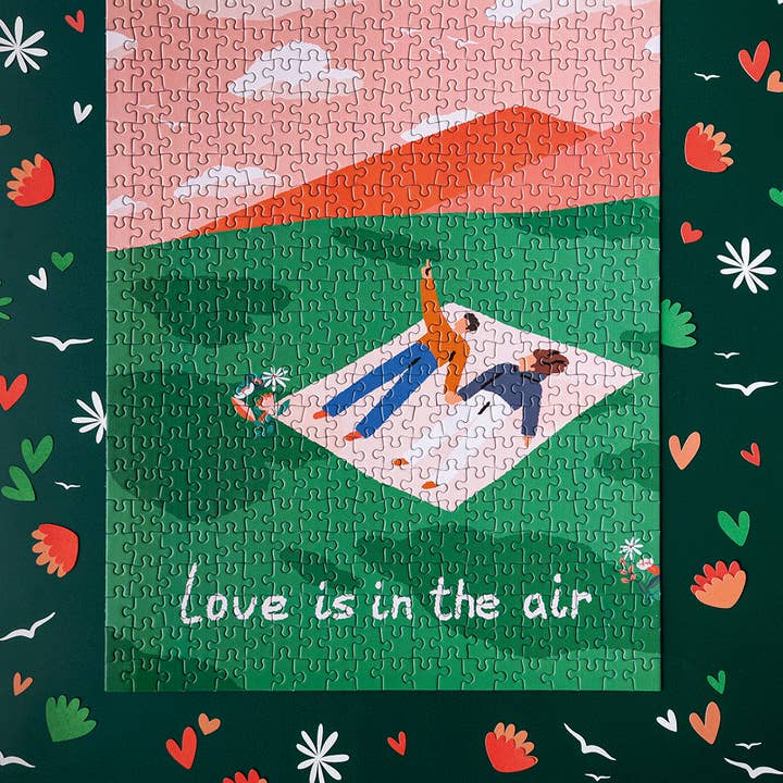 Maison Joliette - Wholesale Puzzle - Adult - Love is in the air 500 piece jigsaw puzzle1