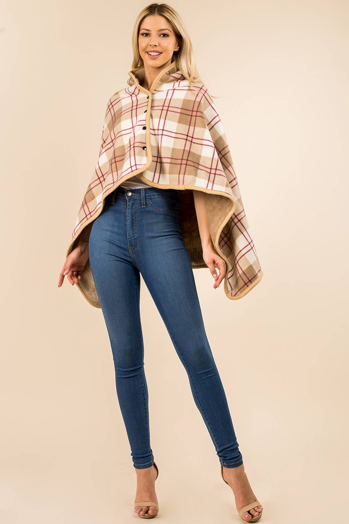 Suzie Q USA - Venta al por mayor Chal - Mujer - Mantón de manta a cuadros20