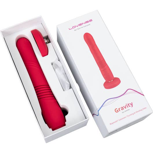 VELVET BRANDS - Wholesale Sex toy - Lovense Gravity Thrusting Vibrating Dildo & Bluetooth App2