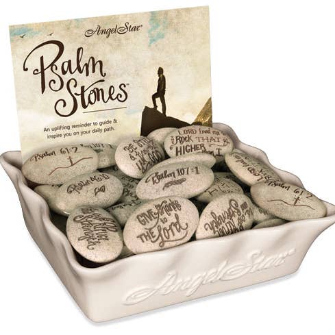 AngelStar - Wholesale Keepsake Coin/Token - Psalm Stone 72pc Assortment0