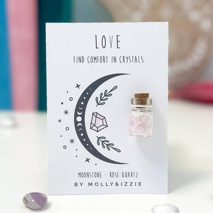 Jar Of Crystals - Love for wholesale by by Molly&Izzie