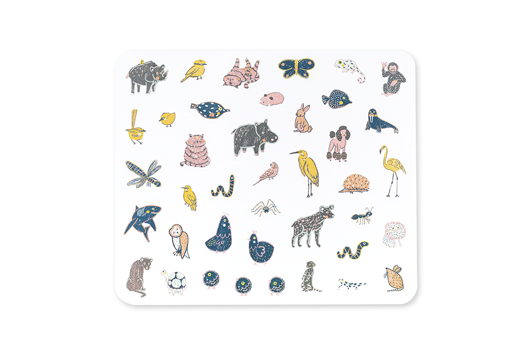 Edicare Editora, Lda. – Adesivo - Crianças e bebés por atacado – ANIMALS - 160 STICKERS 2