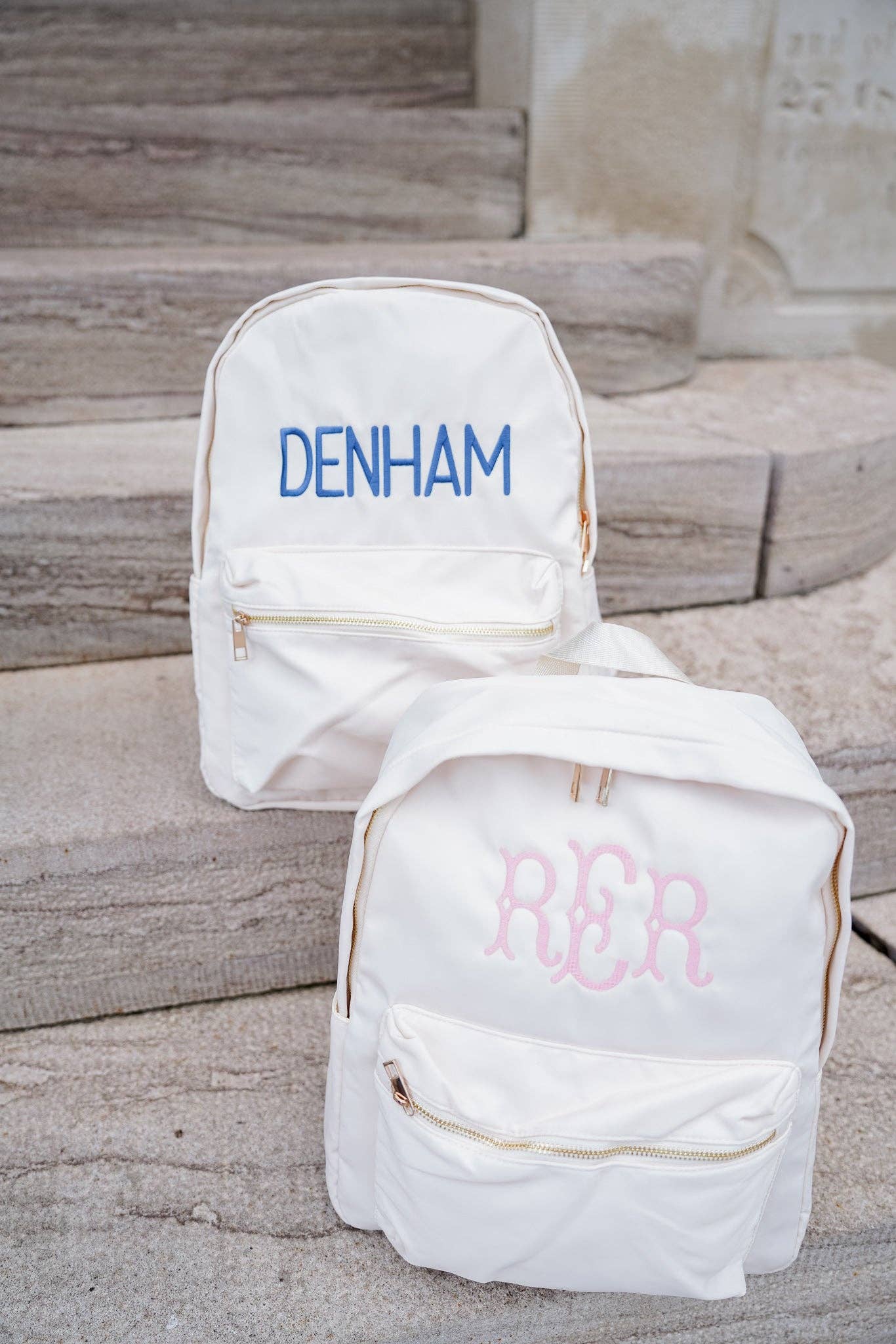 Beige Nylon Backpacks for wholesale on Faire2