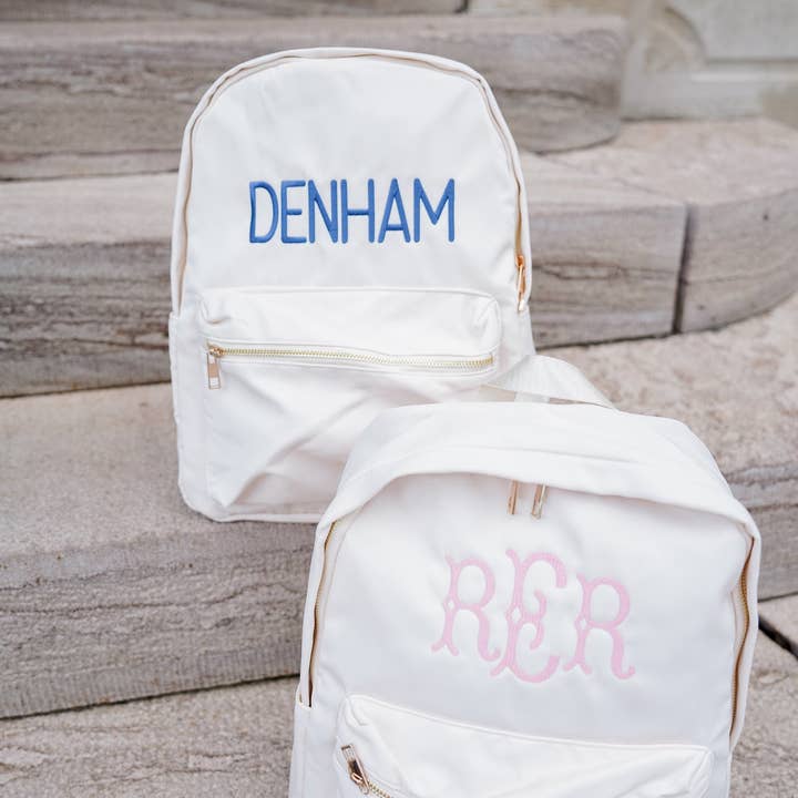 Beige Nylon Backpacks for wholesale on Faire2