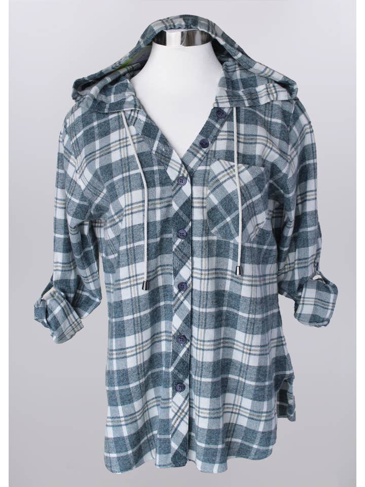 Keren Hart - Wholesale Button Down Shirt - Women's - 79021 A/S