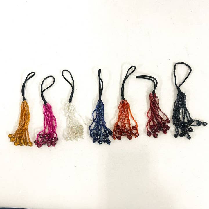 Kralen Haarelastiek 12 Strengen (ST-JWL-HT-111) voor wholesale door Shop Therapy