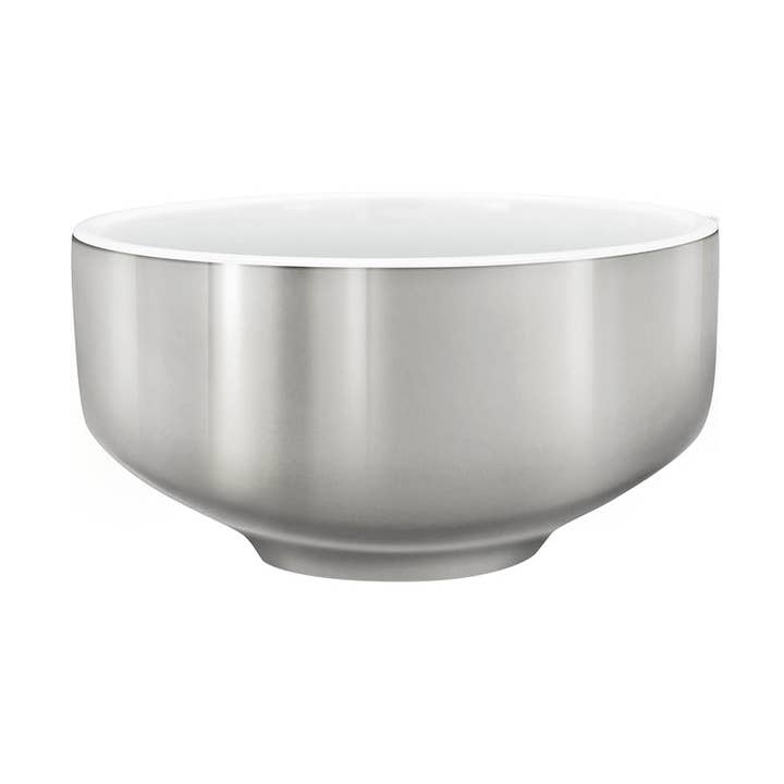 mittelpunkt. - Wholesale Decorative Plate/Dish/Bowl - silver lining. hand sprayed on the outside0