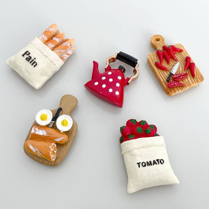 Wrapables.com - Wholesale Magnet - Wrapables 3D Resin Fridge Magnets, Food Simulation1