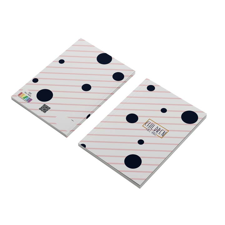 Taccuino a pois per la vendita all'ingrosso da parte di Charlie's Bookstore