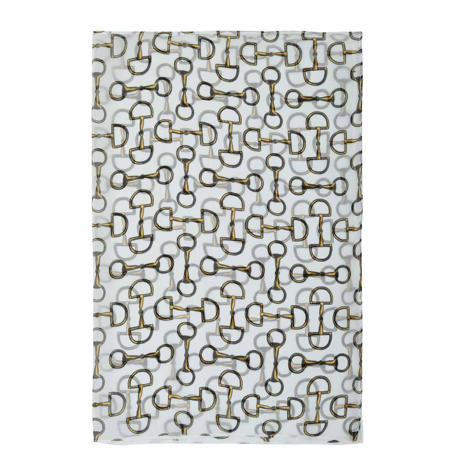 AWST Intl - Wholesale Scarf - Women's - AWST Int'l Lila Vintage Snaffle Bit Scarf16