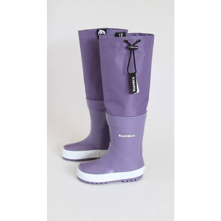 KID.ORCA - Wholesale Rain Boots – Child - Kids Rain Boots with Above‑Knee Waders – Grape5