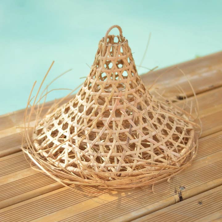Natural Fringed hat suspension - EDEN for wholesale on Faire