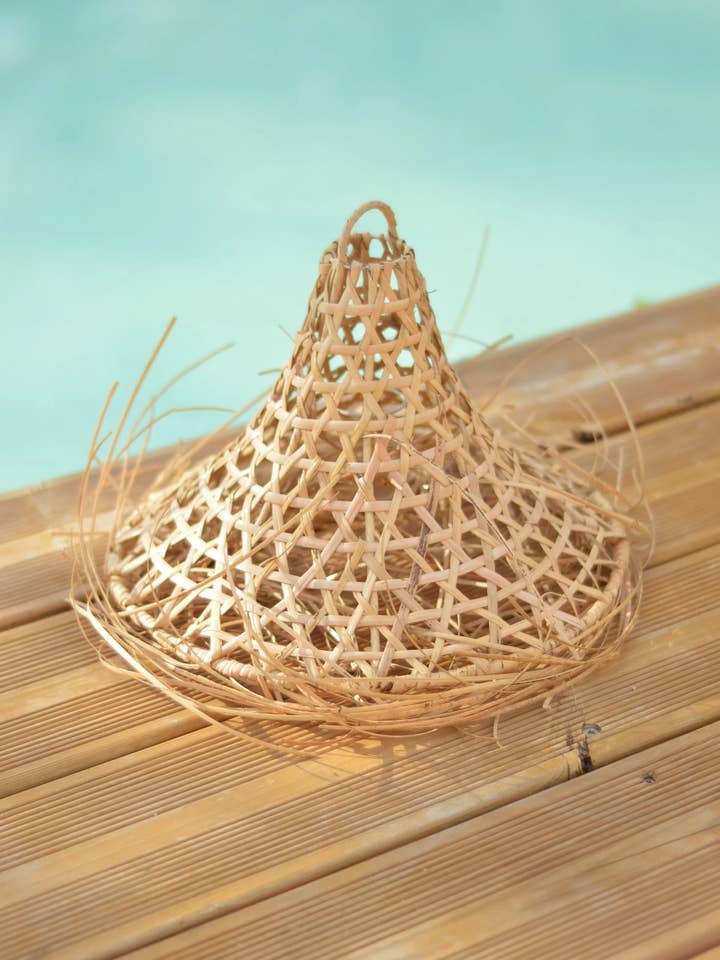 Lampada a sospensione a cappello con frange - EDEN per la vendita all'ingrosso da parte di Kasary