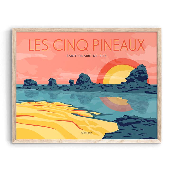 Zeigt SAINT-HILAIRE-DE-RIEZ Les Cinq Pineaux für den Großhandel von Le Beau Bazar