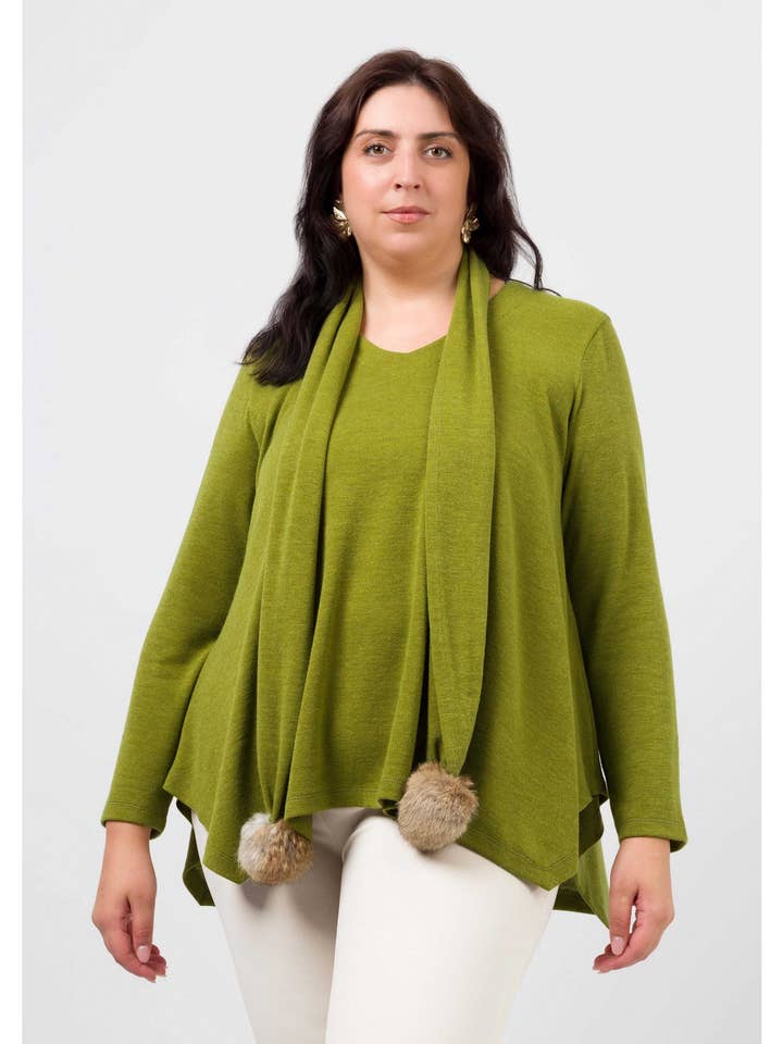 251177 - Tunica maglia liscia Collezione Autunno Inverno Taglie Forti per la vendita all'ingrosso da parte di Teresa Cardoso Oliveira