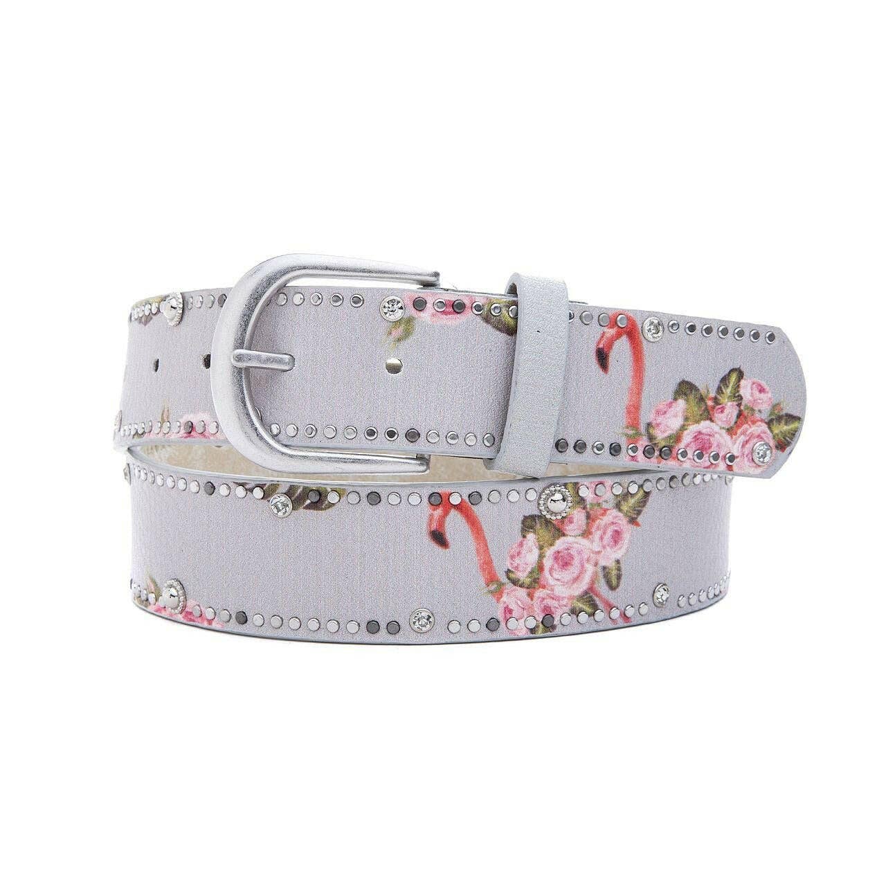 Fox by Ren GmbH - Vendita all'ingrosso Cintura - Donna - Cintura Flamingo Diamonds con borchie4