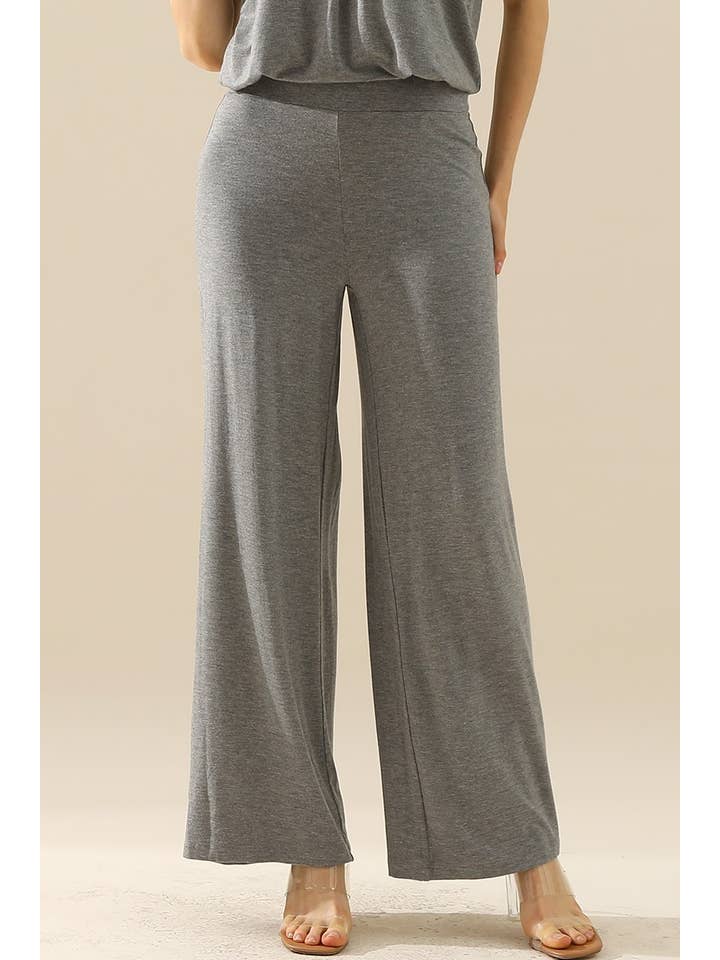 NINEXIS - Wholesale Pants - Women's - CWBLP410_HIGH WAIST WIDE LEG PALAZZO LOOSE CASUAL PANTS2