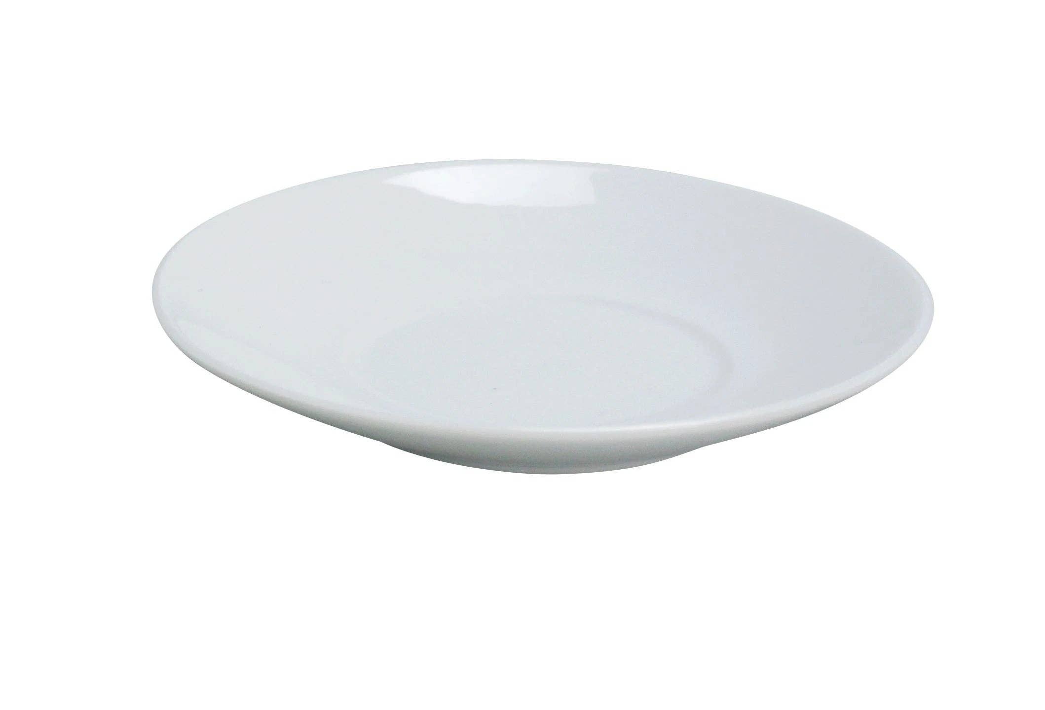 EcoQuality - Wholesale Saucer - 4" Saucer Porcelain White0