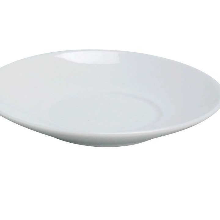 EcoQuality - Wholesale Saucer - 4" Saucer Porcelain White0