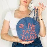 Aerial Clothing sRQ - Wholesale Crossbody Bag - Women's - That Certain Something Denim Crossbody1