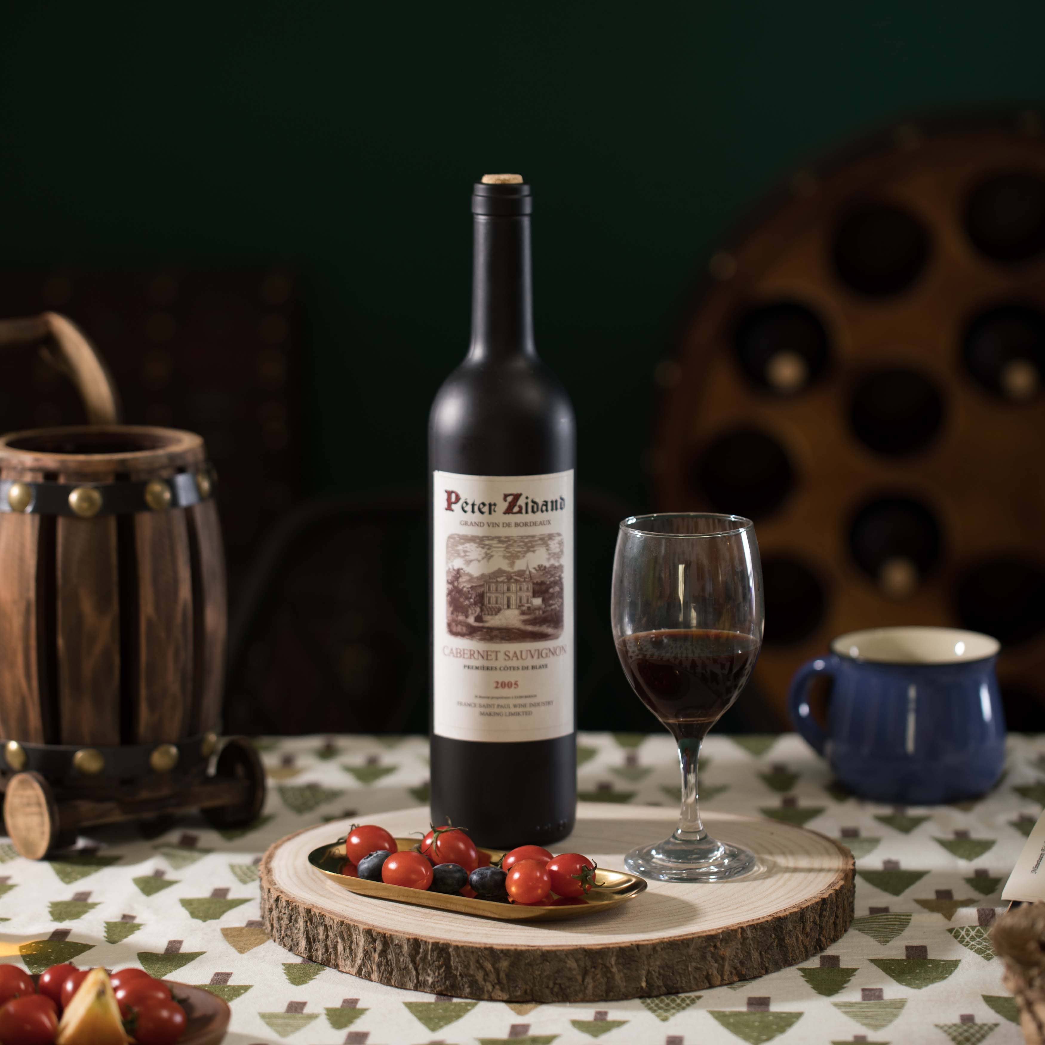 Quickway Imports - Wholesale Decorative Tray - Natural Wood Slabs Rustic Ornament Slice Tray Table Charger6