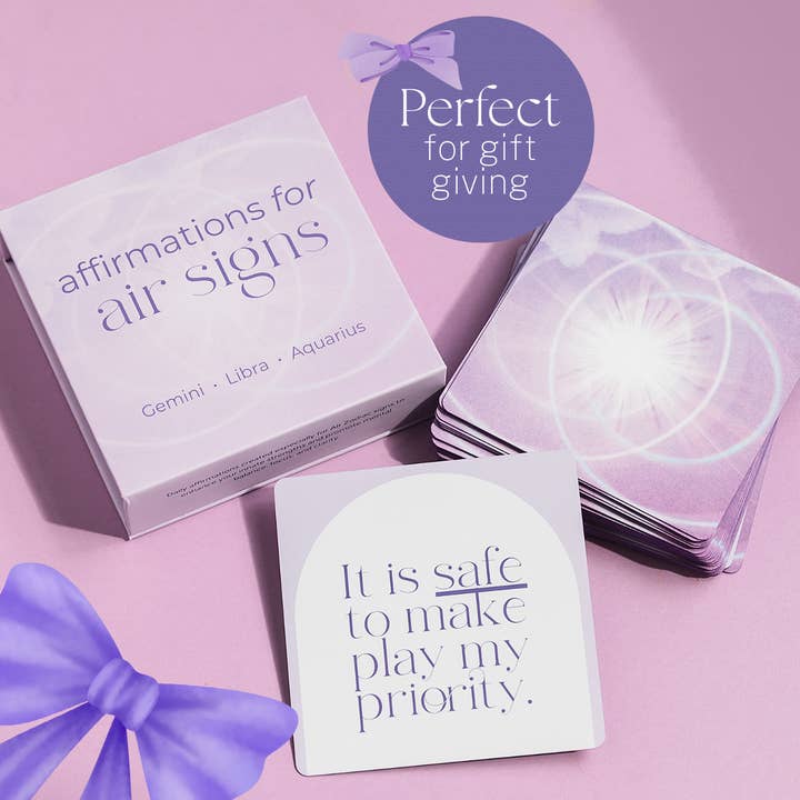 THE MINDFUL COLLECTIVE - Wholesale Tarot Cards - Affirmation Cards for Fire Signs – Aries, Leo & Sagittarius6