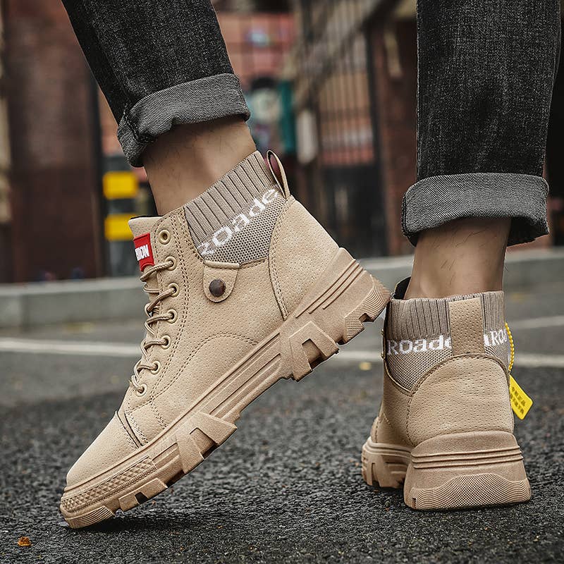 Calseosvic - Wholesale Gevechtslaarzen - Heren - Stevige, lekbestendige werkschoenen voor heren7