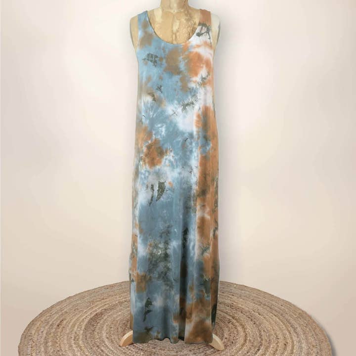 Cholla Phoebe Tank Maxi Dress for wholesale by ReLoved by Honey and Me featuring Simply Saguaro