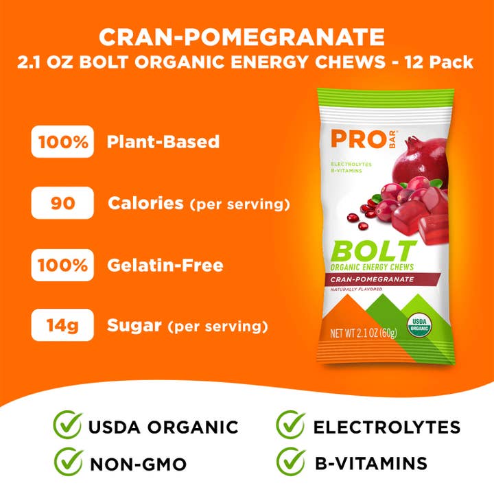 PROBAR - Wholesale Gummy - BOLT Cran-Pomegranate Sleeve3