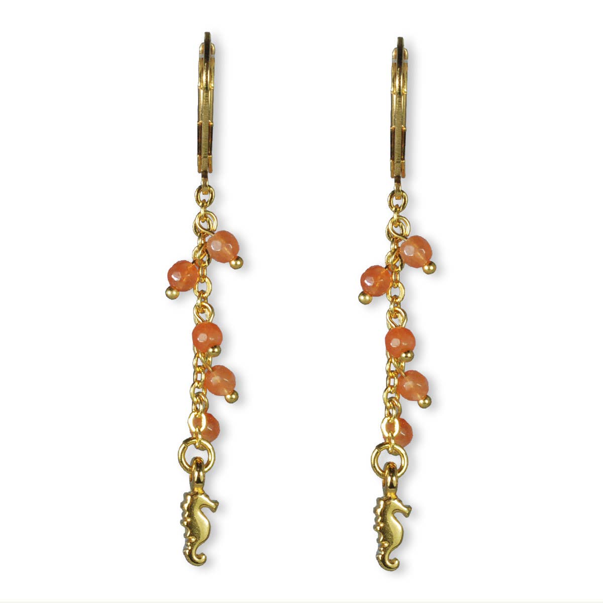 Jazu Jewellery - Wholesale Dangle Earrings - Nona earrings with semi-precious stones4