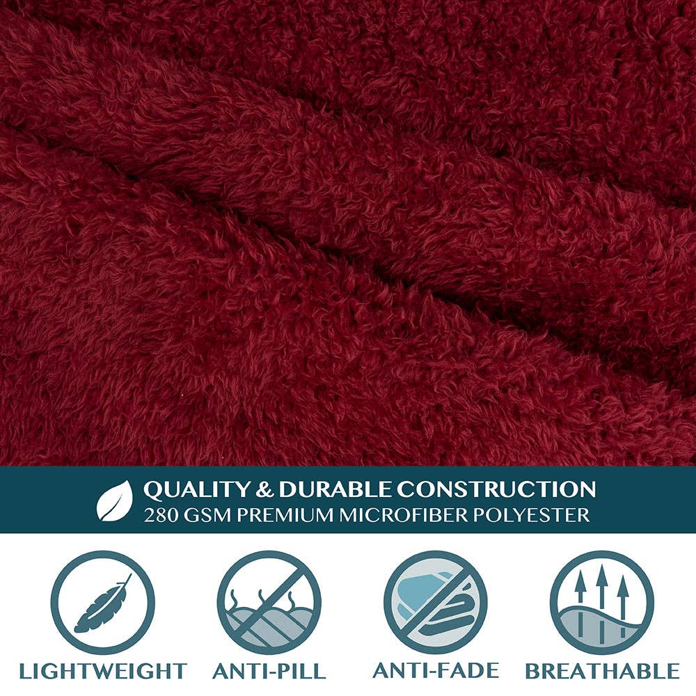 Pavilia - Wholesale Throw Blanket - Sherpa Fluffy Blanket with Sleeves41