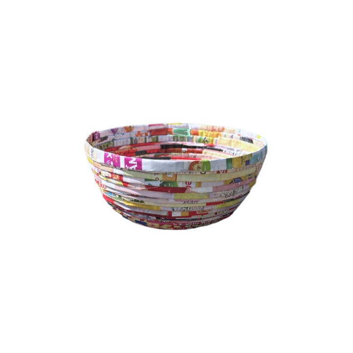 The Upcycled Paper Company - Wholesale Decorative Plate/Dish/Bowl - Small Paper Bowls - Recycled Paper