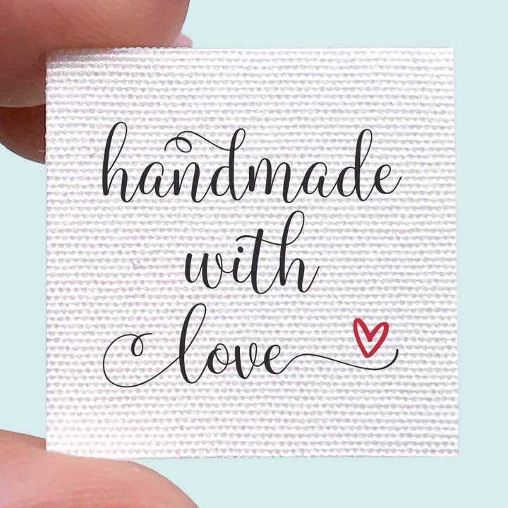 Katoenen naaiijzer op knutselende quiltetiketten - WLL03 voor wholesale door EverEmblem Inc.