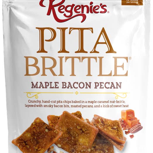 Regenie's All Natural Snacks - Wholesale Chips - Maple Bacon Pecan, Pita Brittle®