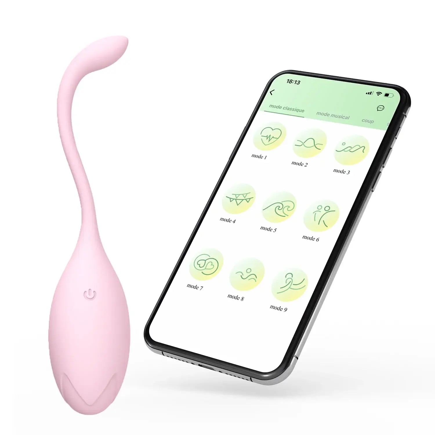 Peacheez – Großhandel Sexspielzeug – Peacheez per Telefon steuerbares klitorales Vibrations-Ei4