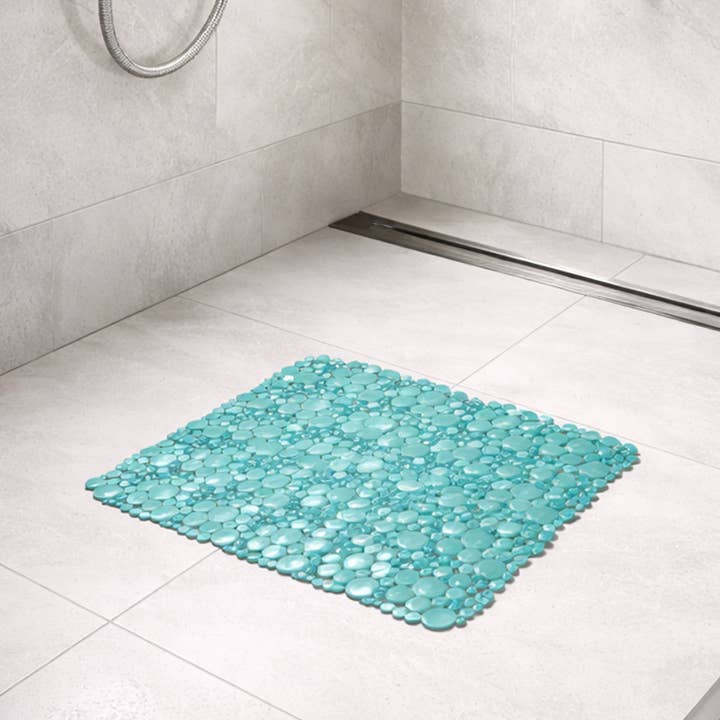 Bubbles Non-Slip Square Shower Mat 20″L X 20″W for wholesale by Evideco French Home Goods