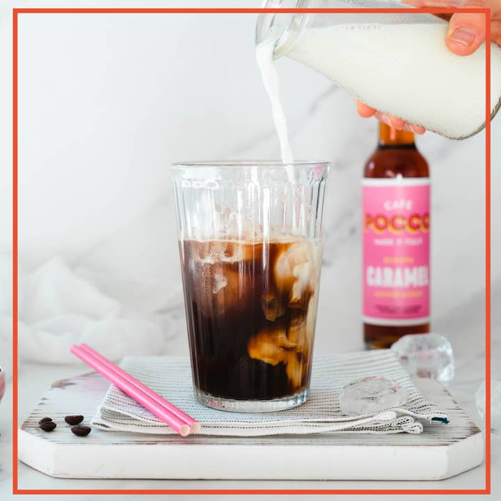 Cafe Pocco – wholesale Cocktail mix/syrup – Cafe Pocco Caramel Coffee Syrup 250ml1