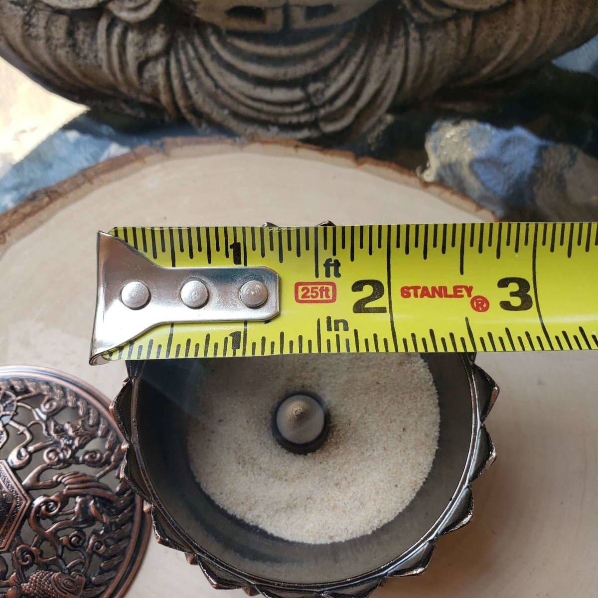 My Magic Place Shop - Wholesale Incense Holder - Small Lotus Incense Holder, Brass Metal Incense Burner7