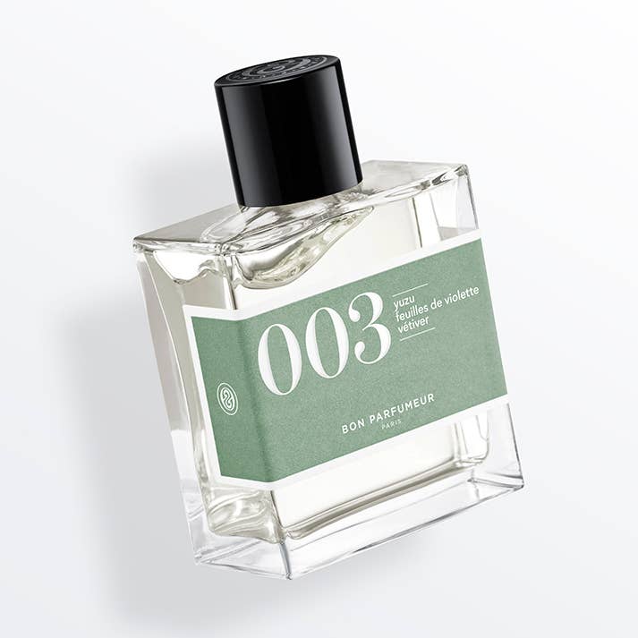 003 - (Tester 100ml) Yuzu Violet leaves Vetiver for wholesale by Bon Parfumeur