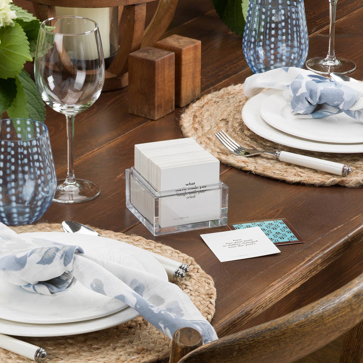 TableTopics - Wholesale Card Game - TABLETOPICS DINNER PARTY - Conversation Starter Questions5
