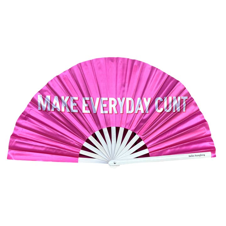 Keller Kreuzberg GmbH - Wholesale Handheld Folding Fan - KK Fan "Make Everyday Count" Silky