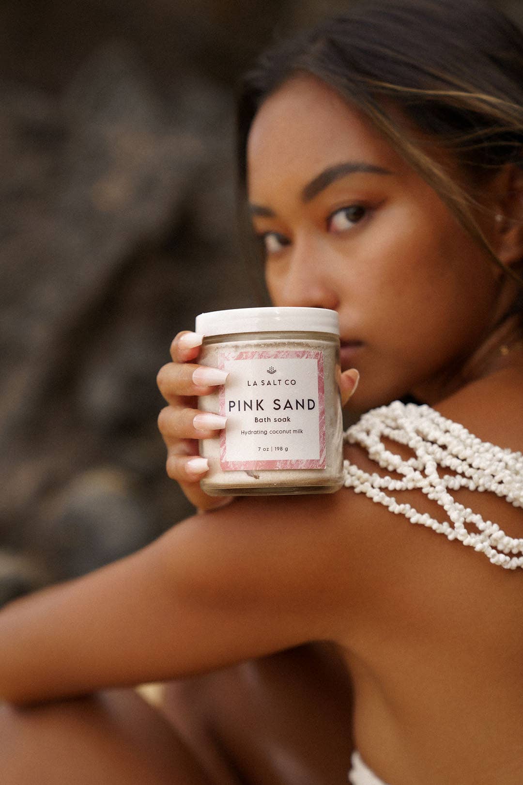 Los Angeles Salt Company - Vente Lait de bain - Savon à la noix de coco Pink Sand 7oz6