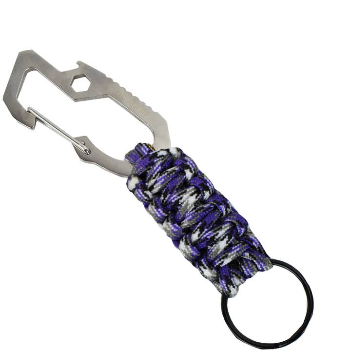 AceCamp - Wholesale Keychain - Unisex - Multi-functional Paracord Carabiner Keychain